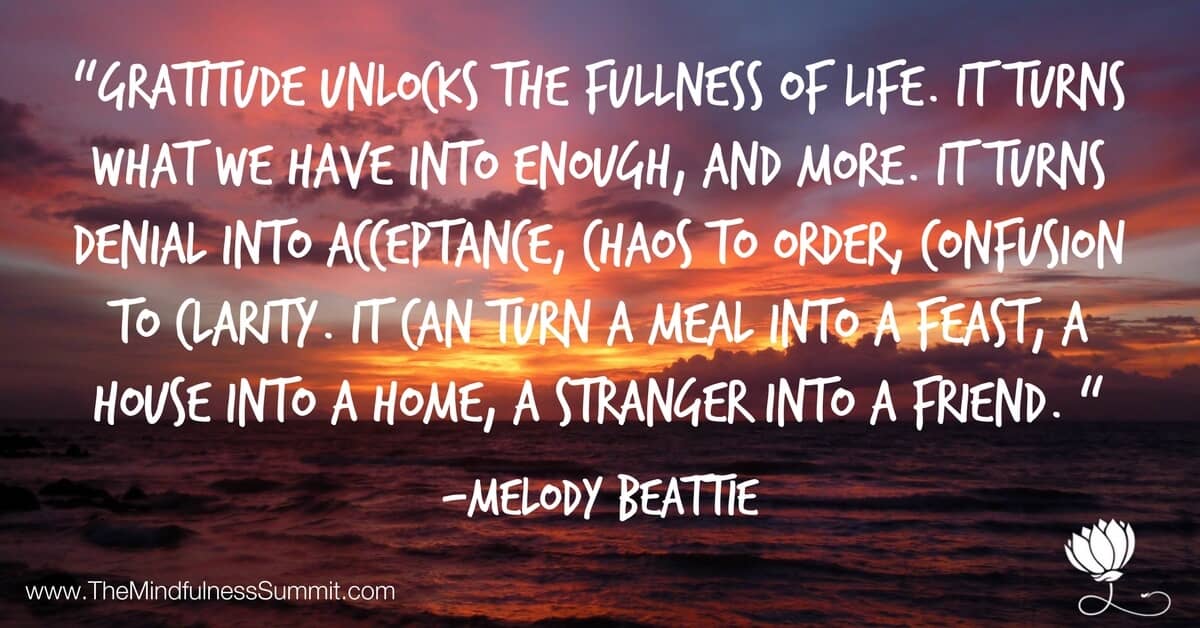 Melody Beattie gratitude quote